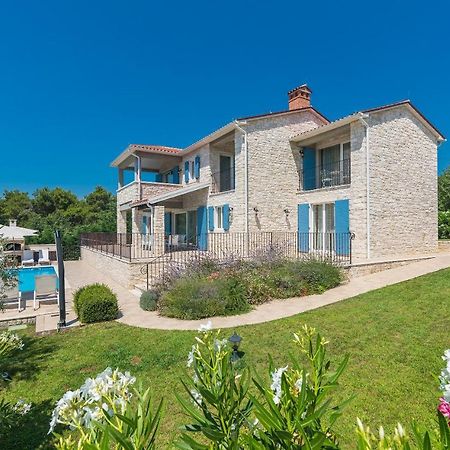 Villa Sterpazzi - Near Porec With Sea View, Private Jacuzzi, Sauna And Pool Višnjan Zewnętrze zdjęcie